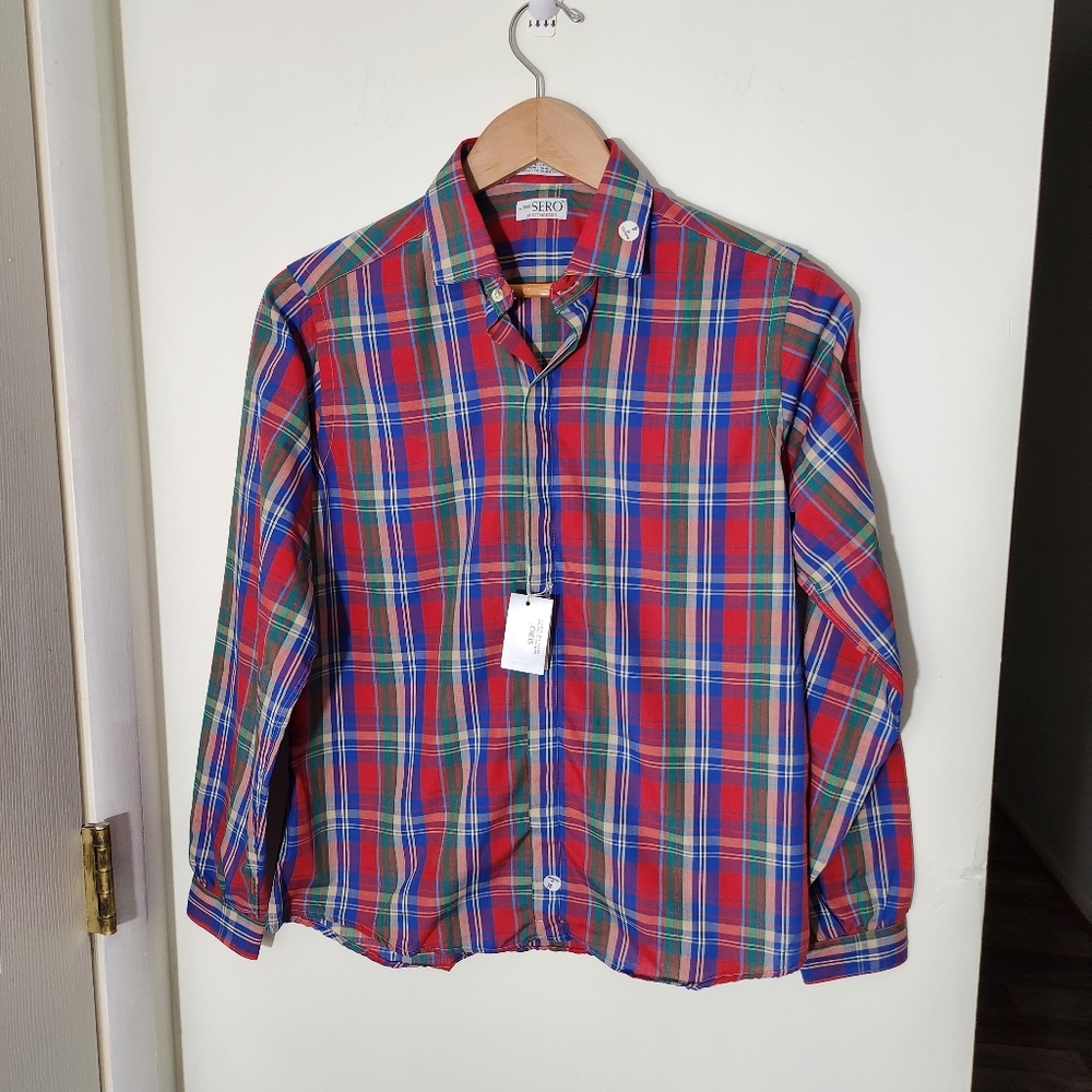Vintage Deadstock 70s New Ms. Sero Shirtmakers Poplin button down shirt